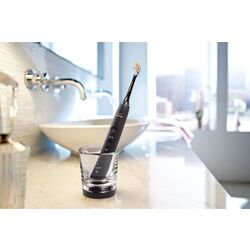 Электрическая звуковая зубная щетка Philips DiamondClean HX9911/17 (Black) Thumb