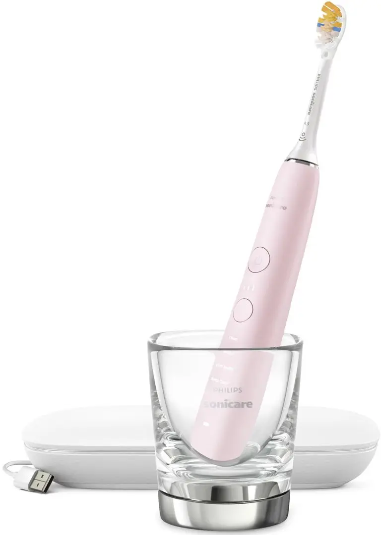 Periuta de dinti electrica sonica Philips DiamondClean HX9911/21 (Pink)