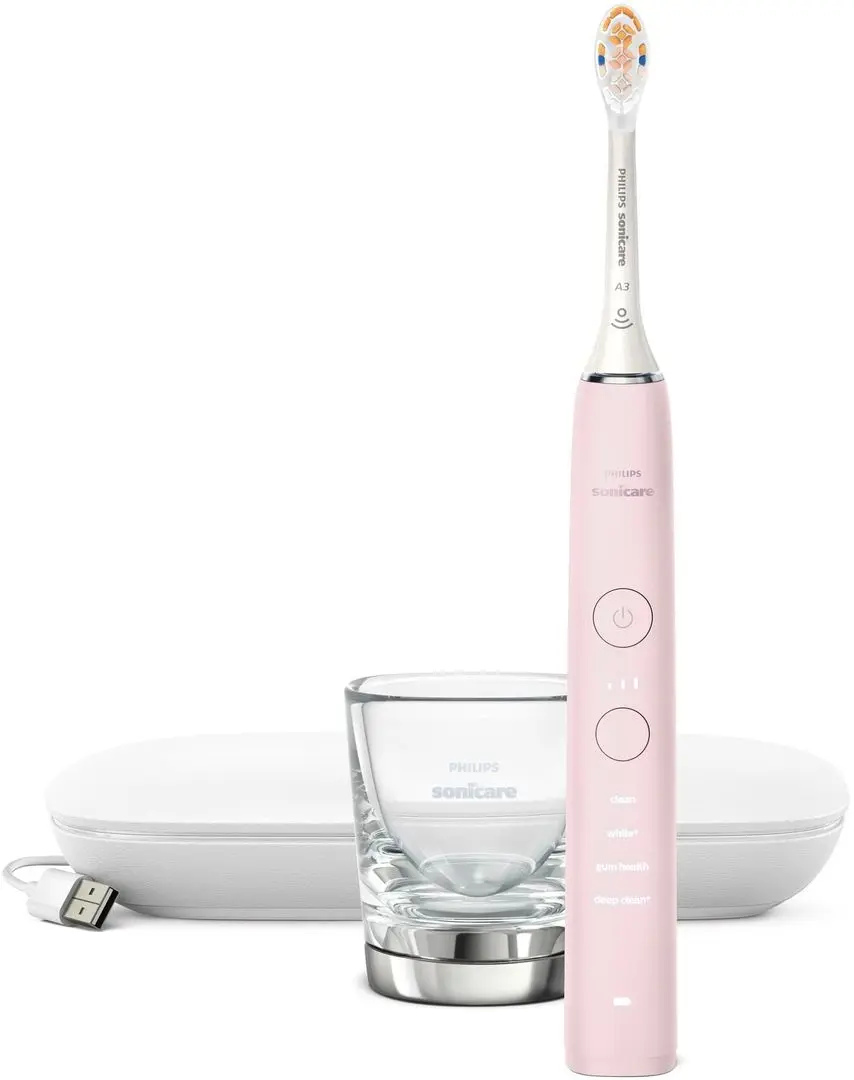 Periuta de dinti electrica sonica Philips DiamondClean HX9911/21 (Pink)