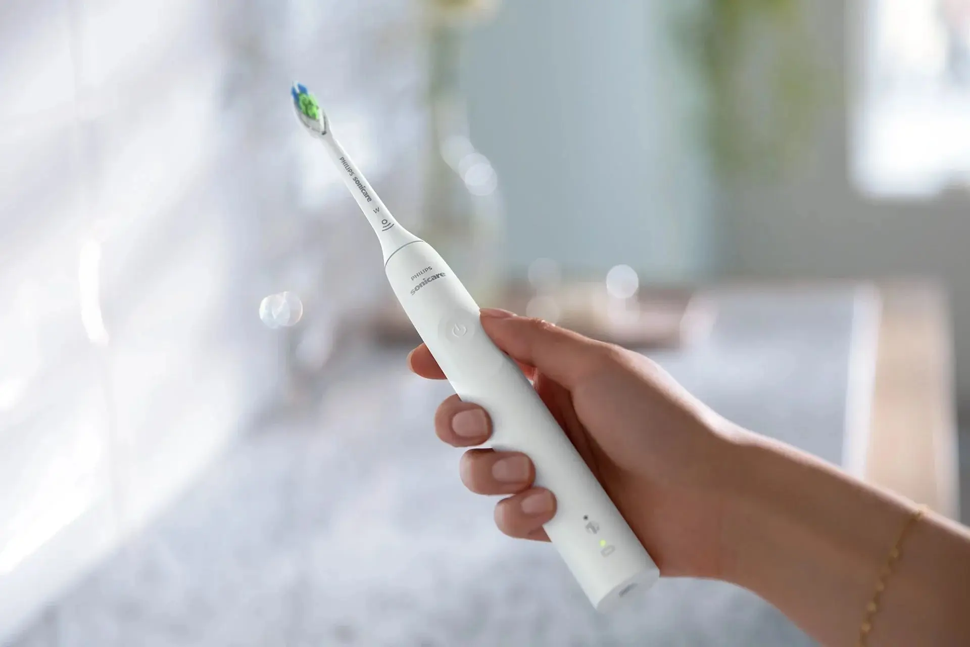 Periuta de dinti electrica sonica Philips Sonicare 4100 Series HX3683/33 (White) - 4