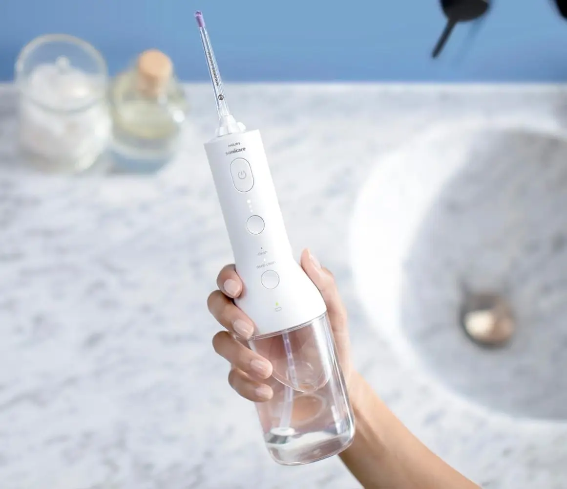 Irigator Philips Sonicare Cordless Power Flosser HX3826/31 (White) - 5