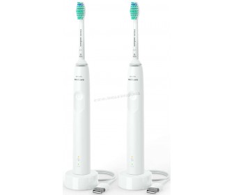 Set periuțe de dinți electrice Philips Sonicare 3100 HX3675/13 (White)