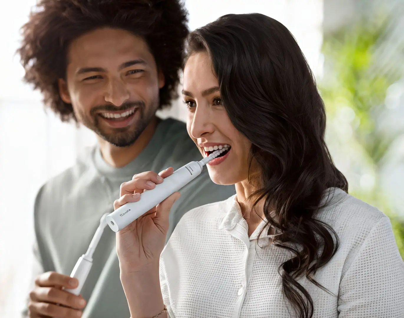 Set periute de dinti electrice sonice Philips HX3675/13 (White)