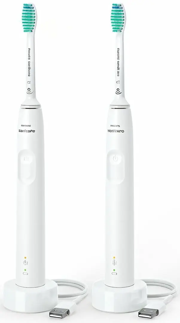 Set periute de dinti electrice sonice Philips HX3675/13 (White)