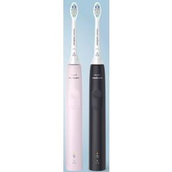 Set periute de dinti electrice Philips HX3675/15 (Black/Pink) Thumb