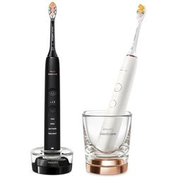 Set periute de dinti electrice Philips HX9914/69 (Black/Rose gold)