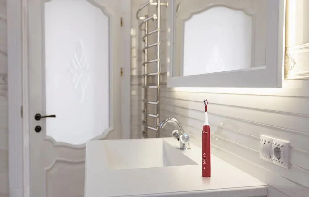 Periuta de dinti sonica Seago SG-540 (Red)