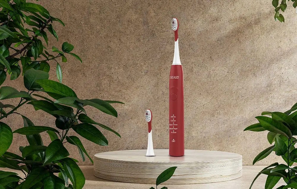 Periuta de dinti sonica Seago SG-540 (Red)