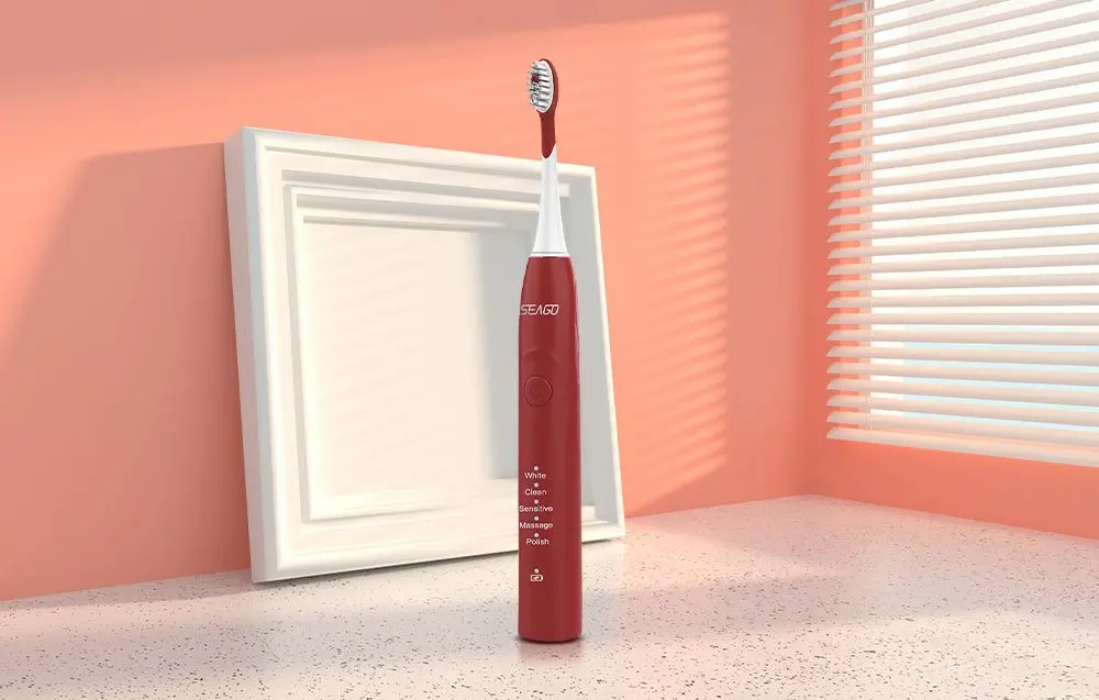 Periuta de dinti sonica Seago SG-540 (Red)