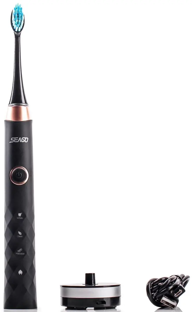 Звуковая зубная щетка Seago SG-987 (Black) - 5