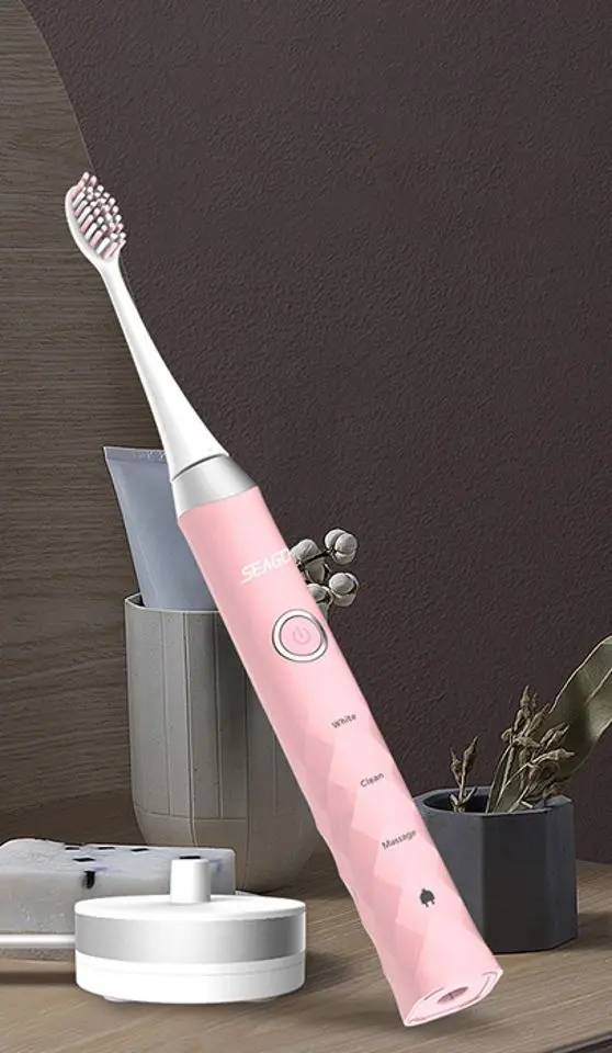 Звуковая зубная щетка Seago SG-987 (Pink) - 3