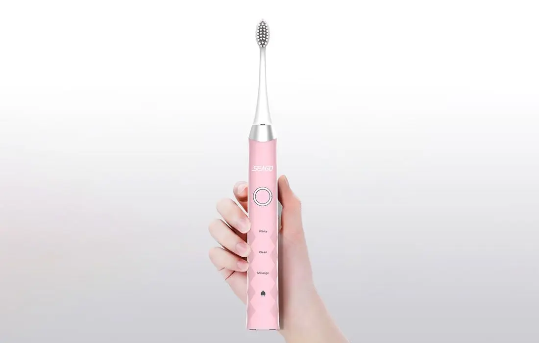 Звуковая зубная щетка Seago SG-987 (Pink) - 2