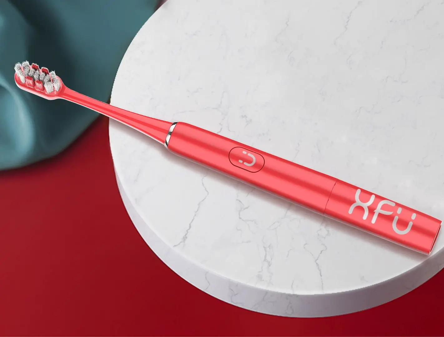 Звуковая зубная щетка Seago XFU SG-2007 (Red) - 4