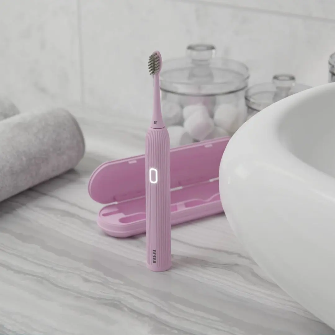 Звуковая зубная щетка Tesla Smart Sonic TS200 (Pink)
