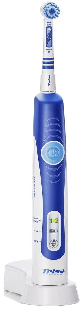 Periuta de dinti electrica Trisa Pro Clean Profesional 651303 (White/Blue)