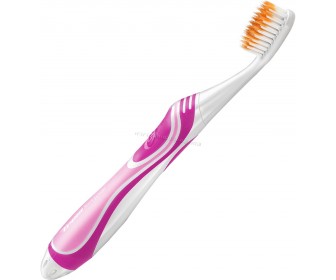 Электрическая зубная щетка Trisa Sonic Power Pro Interdental Soft 661856 (White/Pink)