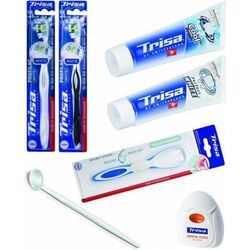 Set pentru ingrijire orala Trisa Oral Care White