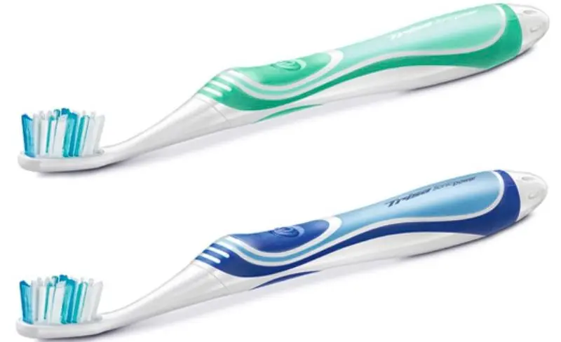 Set periute de dinti electrice Trisa Sonic Power Complete Protection Medium Duo 661929