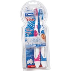 Set periute de dinti electrice Trisa Sonic Power Twin Pack Sensitive Soft 608904