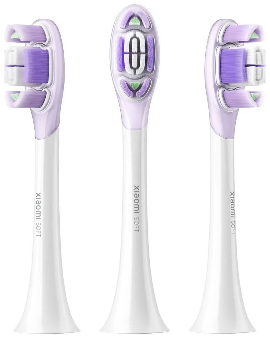 Набор насадок для электрической зубной щетки Xiaomi MBS309 (Purple)