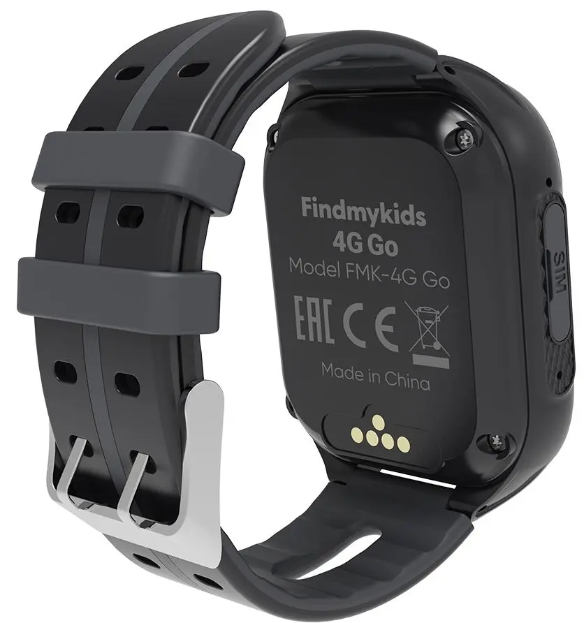 Смарт-часы детские Elari Findmykids 4G Go (Black) - 5