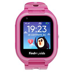 Смарт-часы детские Elari Findmykids 4G Go (Pink) Thumb