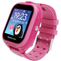 Смарт-часы детские Elari Findmykids 4G Go (Pink)