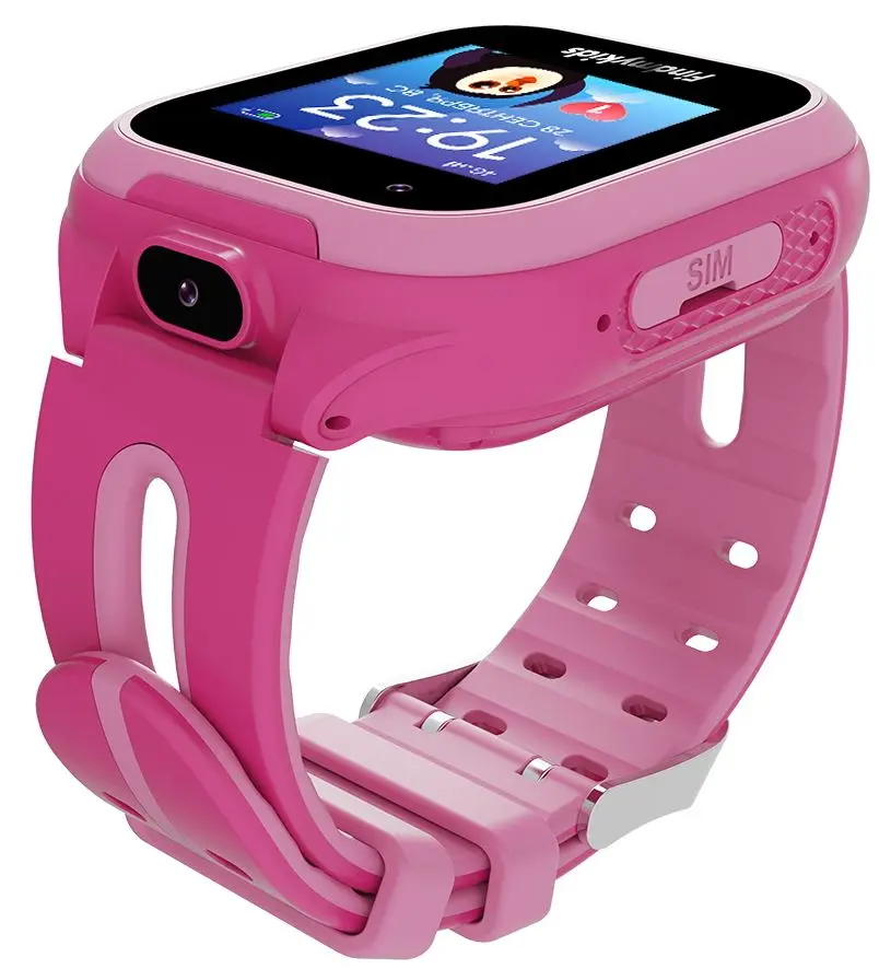 Смарт-часы детские Elari Findmykids 4G Go (Pink) - 4