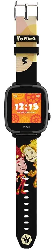 Смарт-часы детские Elari FixiTime Fun (Black) - 5