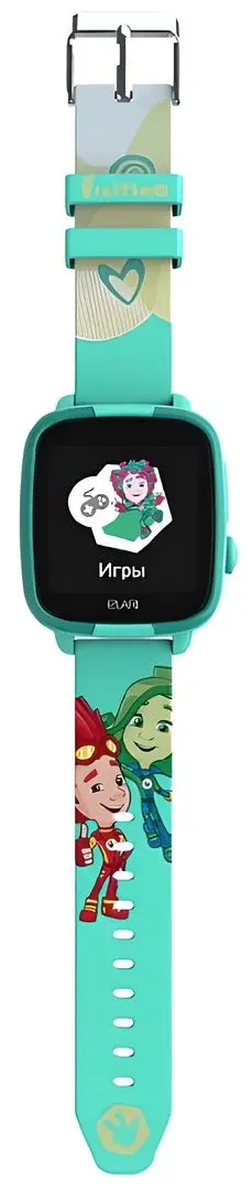 Смарт часы детские Elari FixiTime Fun (Green) - 2