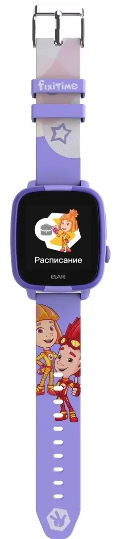 Смарт-часы детские Elari FixiTime Fun (Purple) - 2