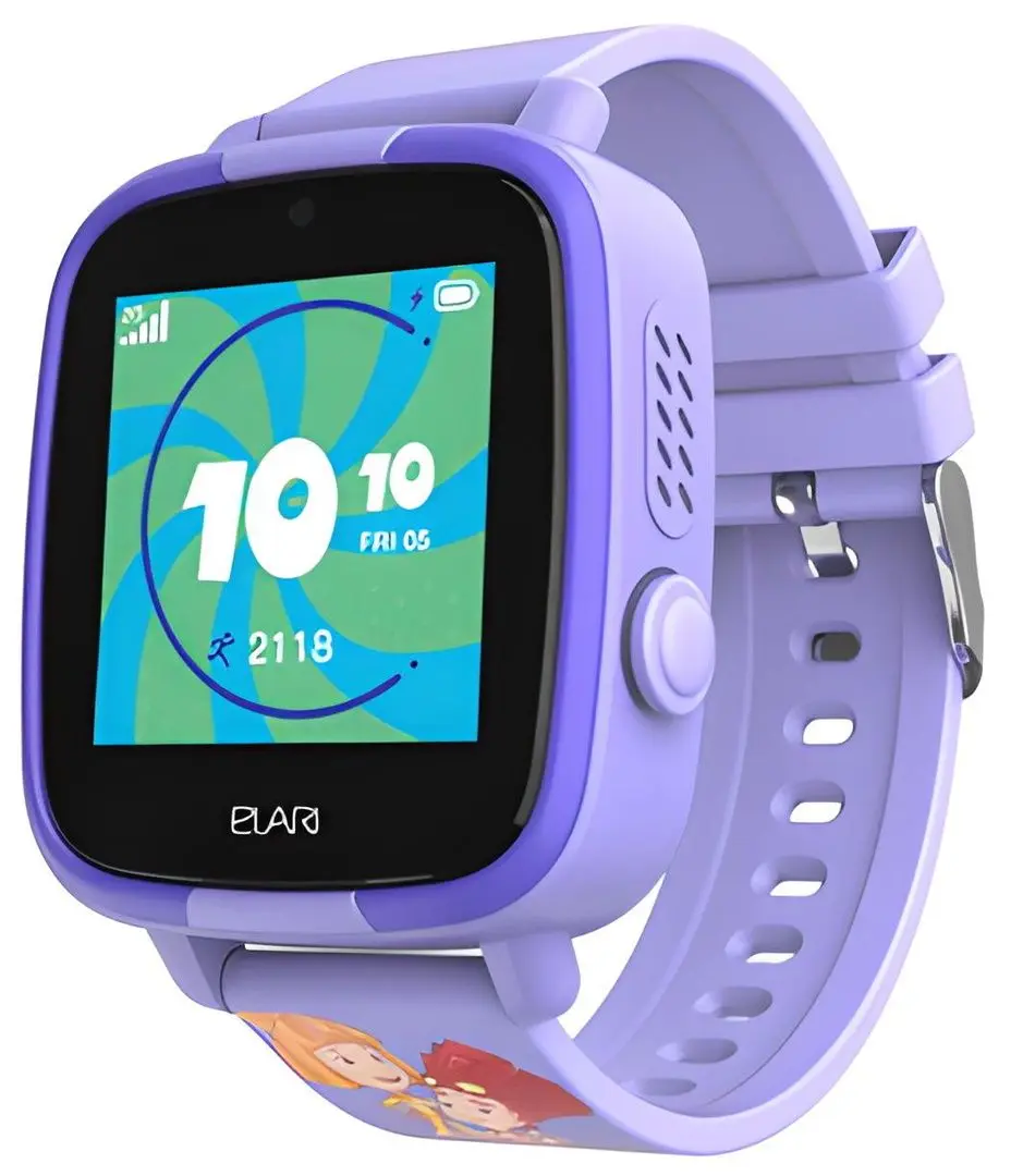 Смарт часы детские Elari FixiTime Fun (Purple)