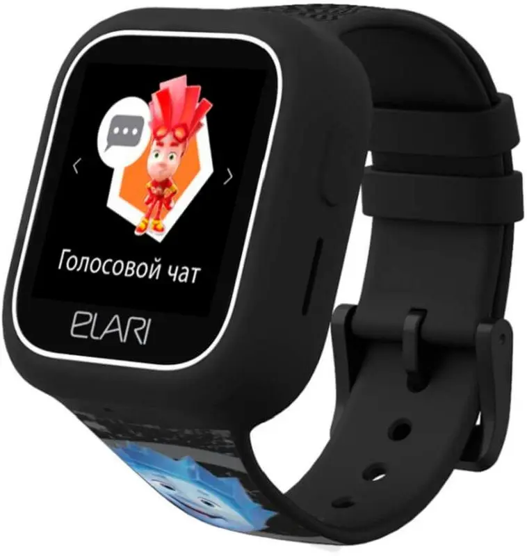Смарт-часы детские Elari FixiTime Lite GPS + 2G (Black)