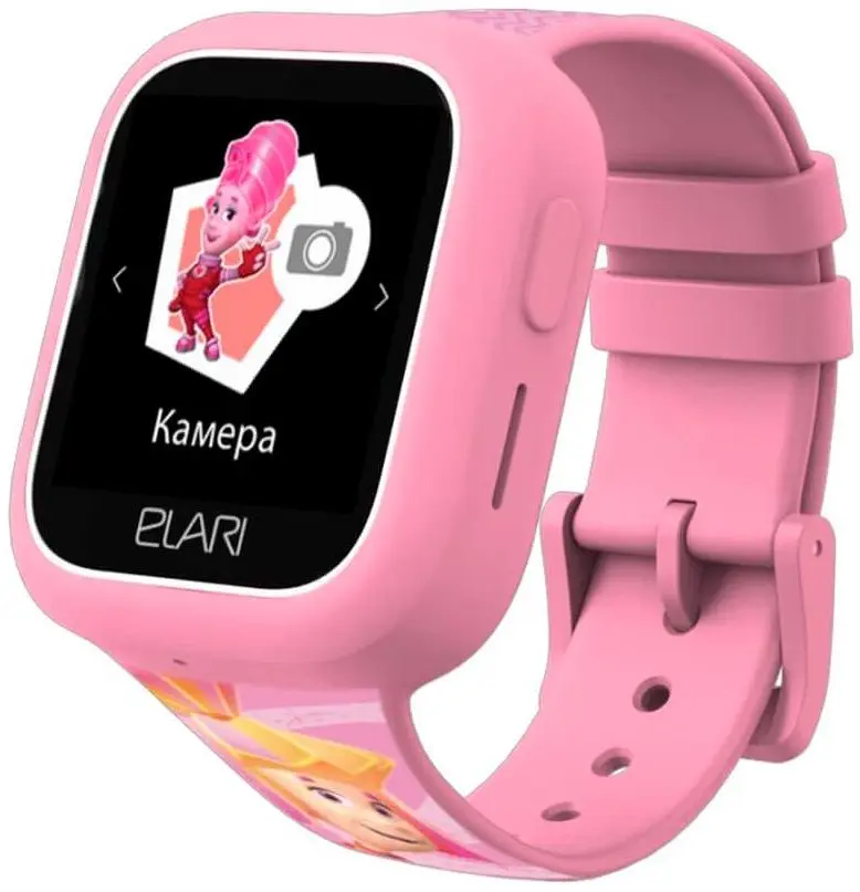 Смарт-часы детские Elari FixiTime Lite GPS + 2G (Pink)