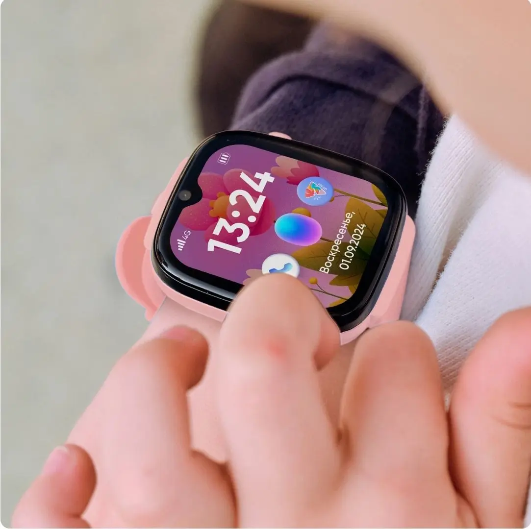 Ceas inteligent pentru copii Elari KidGram (Pink)