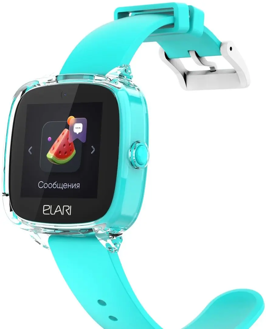 Смарт-часы детские Elari KidPhone 4G Fresh (Green)