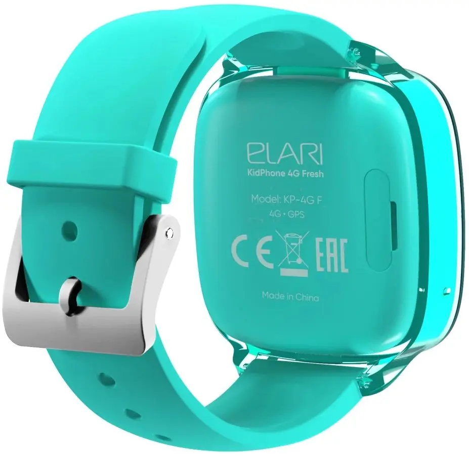 Смарт-часы детские Elari KidPhone 4G Fresh (Green)