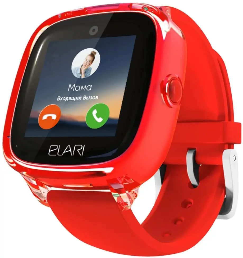 Ceas inteligent pentru copii Elari KidPhone 4G Fresh (Red) - 2