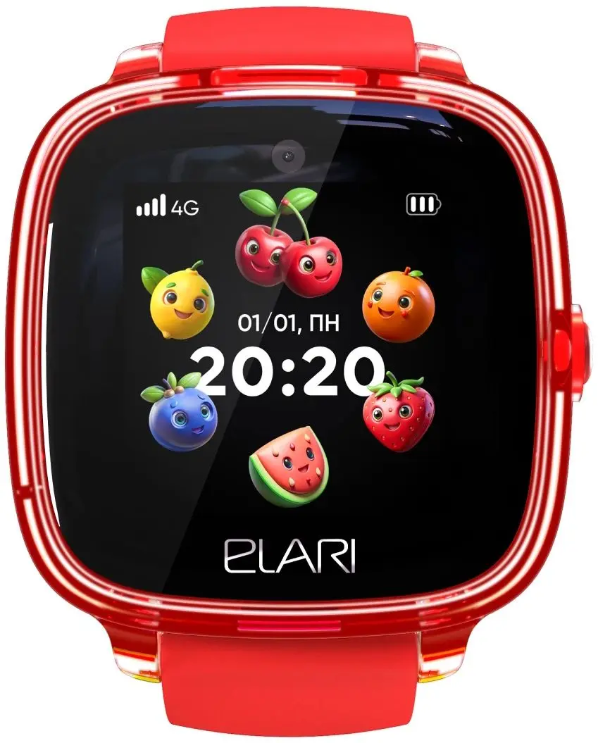 Ceas inteligent pentru copii Elari KidPhone 4G Fresh (Red)