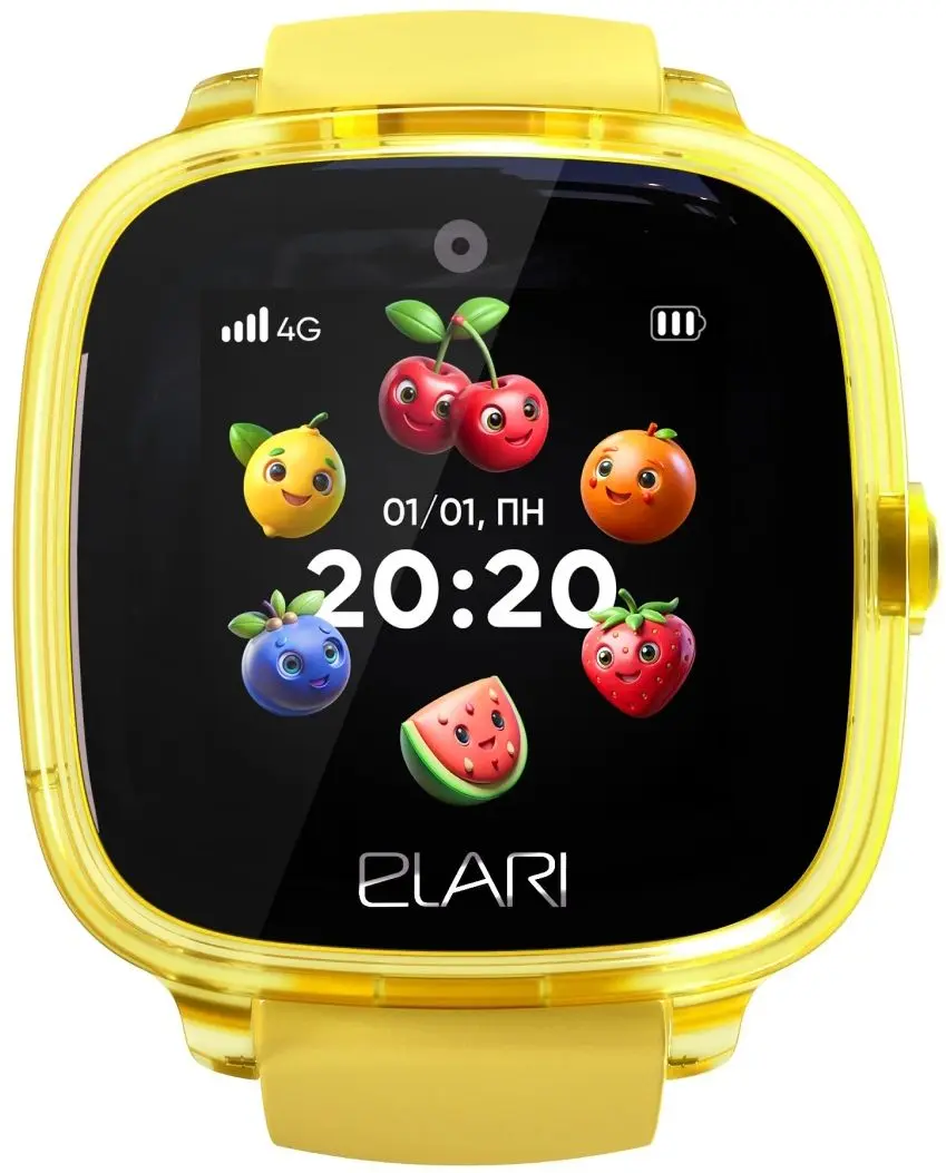 Ceas inteligent pentru copii Elari KidPhone 4G Fresh (Yellow)