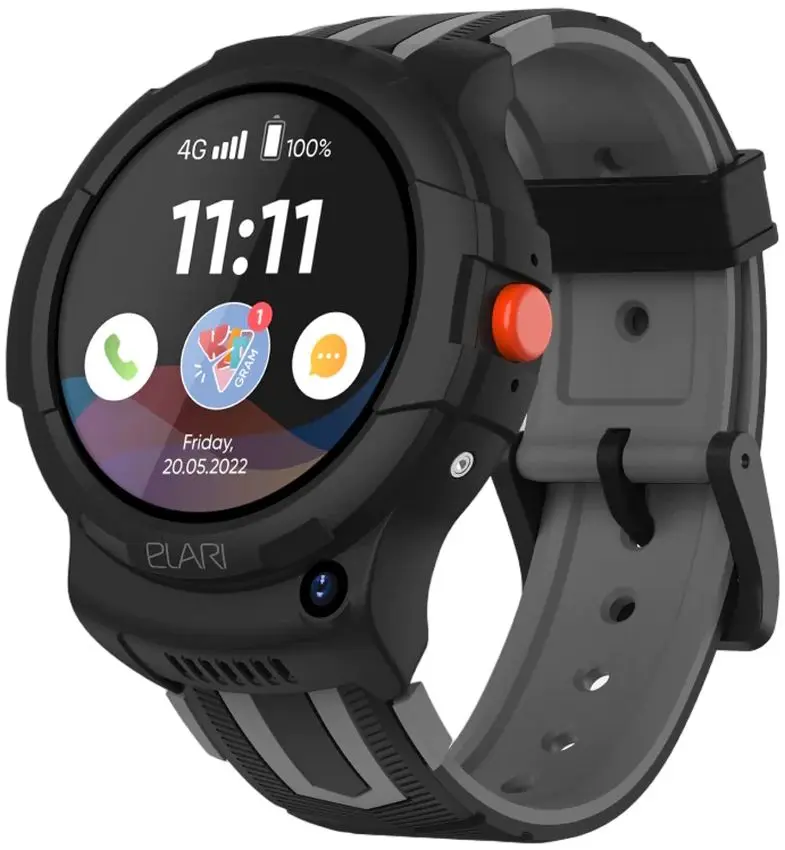 Ceas inteligent pentru copii Elari KidPhone 4G Wink (Black)