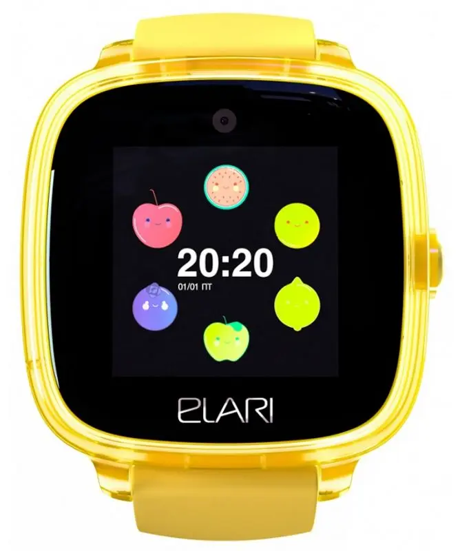 Смарт-часы детские Elari KidPhone Fresh (Yellow) - 6