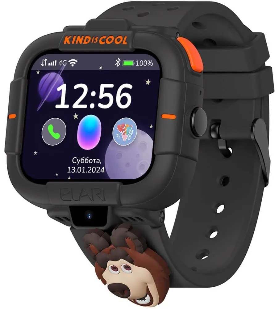 Ceasigent pentru copii Elari KidPhone MB (Black) - 2