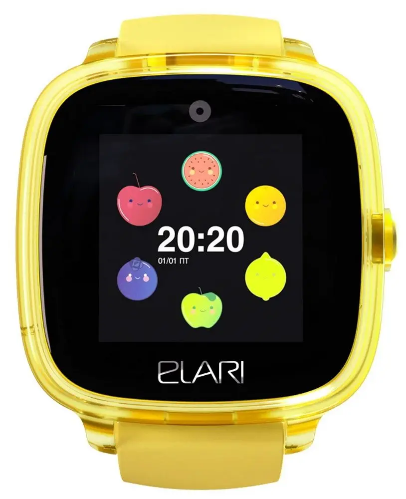Смарт часы детские Elari KidPhone Fresh (Yellow)
