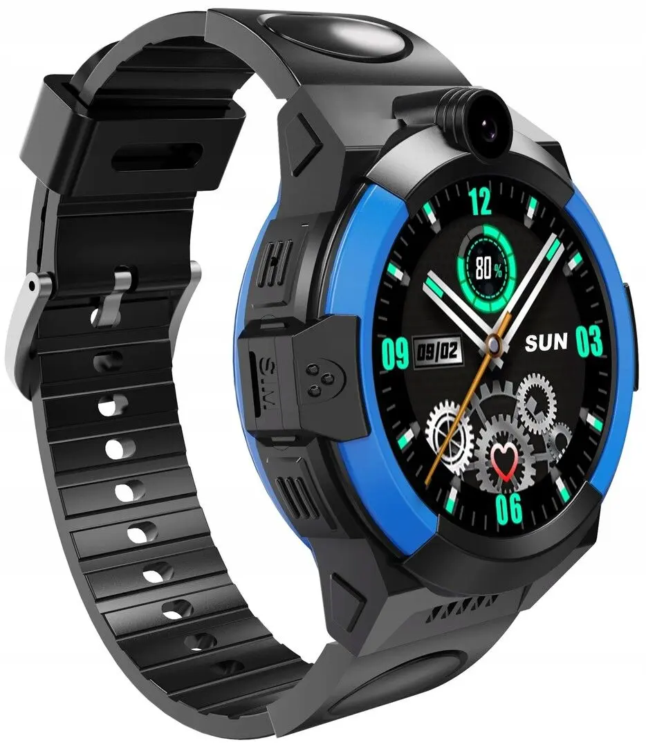 Ceas inteligent pentru copii Garett Electronics Kids Cloud 4G (Black/Blue) - 3