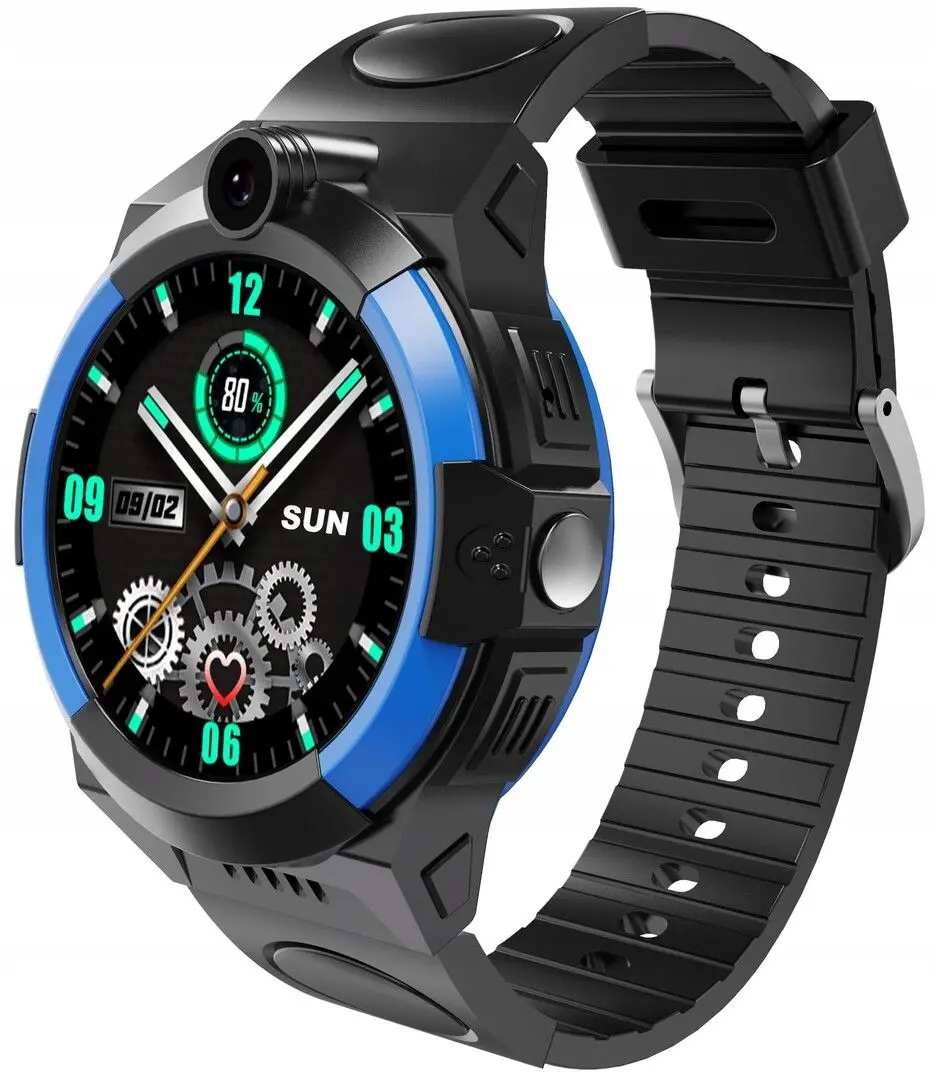 Ceas inteligent pentru copii Garett Electronics Kids Cloud 4G (Black/Blue)