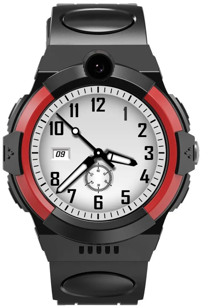Ceas inteligent pentru copii Garett Electronics Kids Cloud 4G (Black/Red) - 2