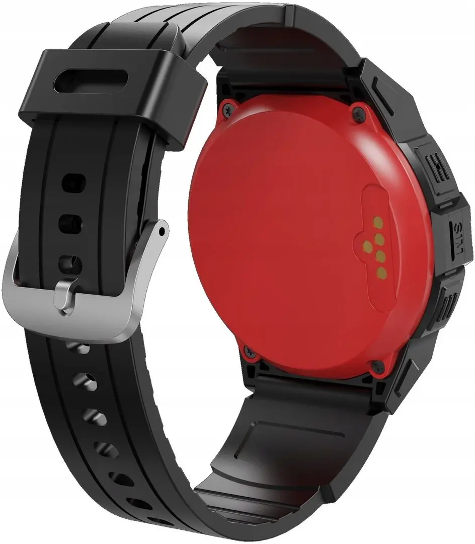 Ceas inteligent pentru copii Garett Electronics Kids Cloud 4G (Black/Red) - 4