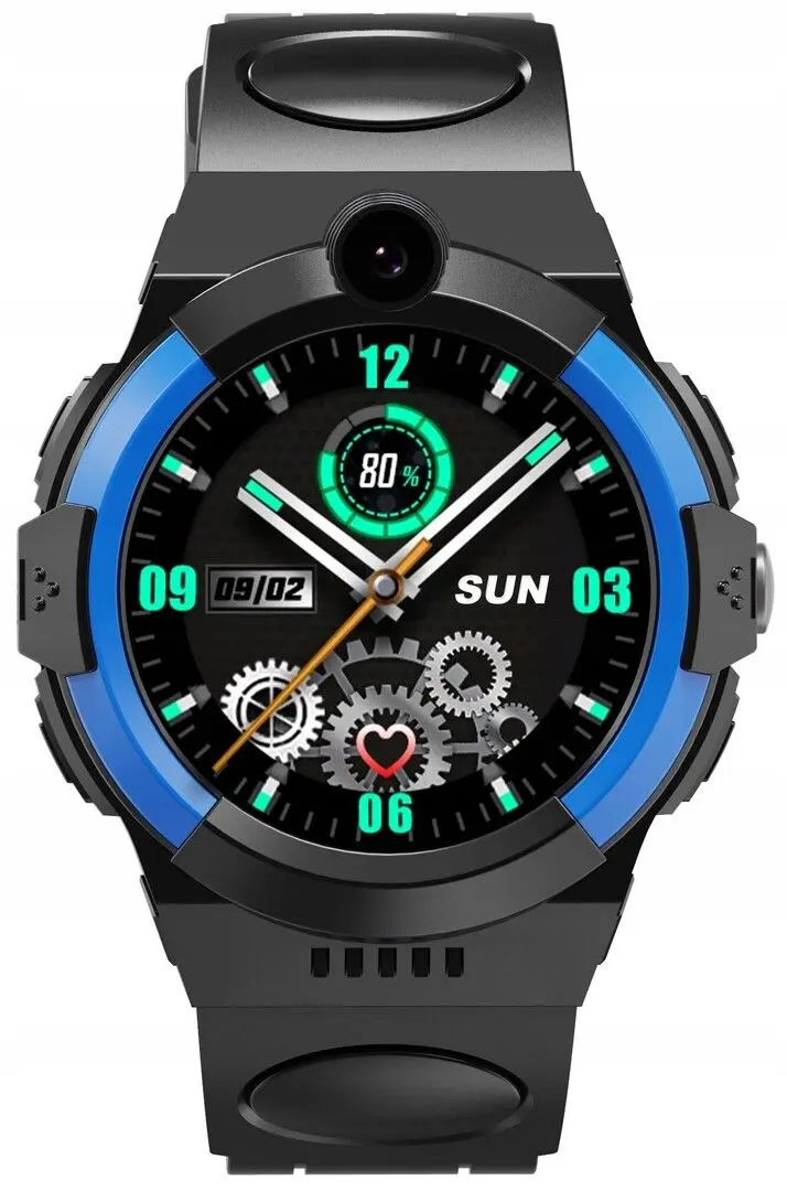 Ceas inteligent pentru copii Garett Electronics Kids Creative 4G (Black/Blue) - 2