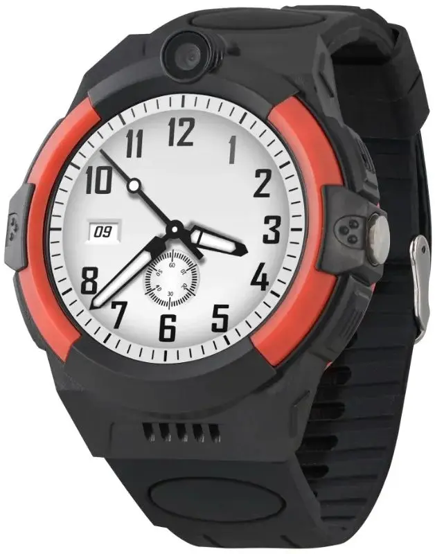 Ceas inteligent pentru copii Garett Electronics Kids Creative 4G (Red/Black)